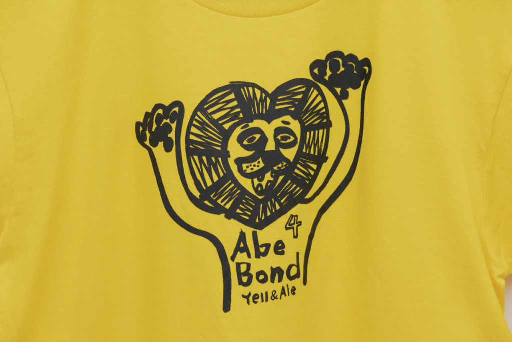 Abe Bond 4周年 "ライヨン" Tシャツ